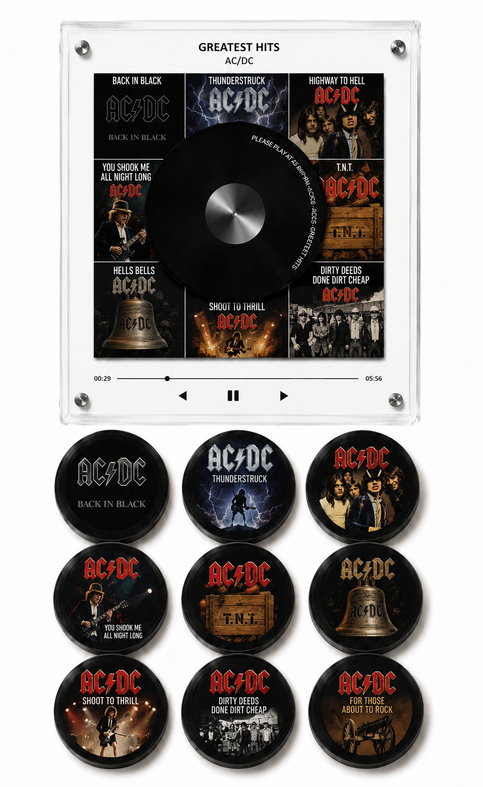 Kit de Vinis Magnéticos AC/DC
